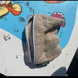 Small hemp change purse